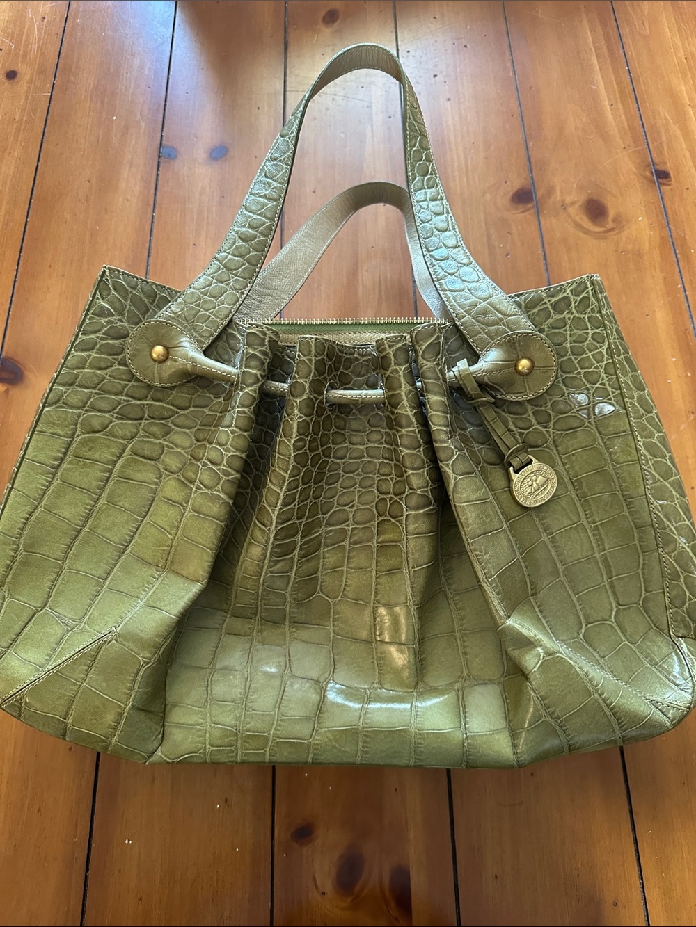 Brahmin Elizabeth Grotto Leather Purse